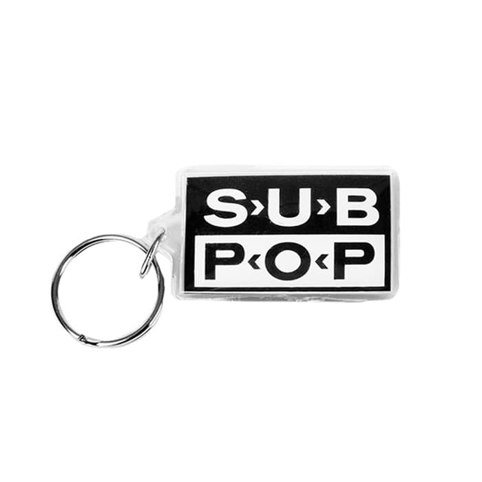 SUB POP / Double-Sided Logo Keychain