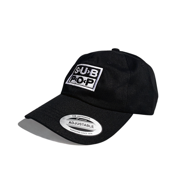 SUB POP / Low Profile Logo Hat Black