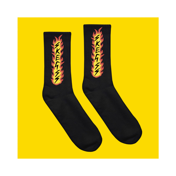 SKEGSS / Black Flame Socks