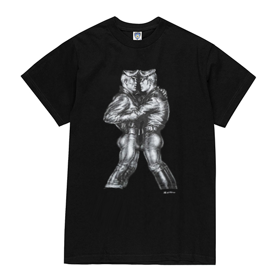TOM OF FINLAND / Leather Duo T-Shirt